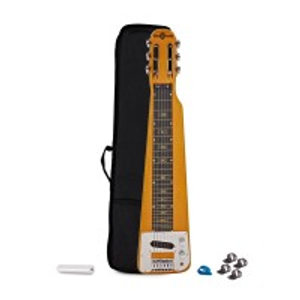 Lap Steel Guitar Starter Kit by Gear4music, Gold