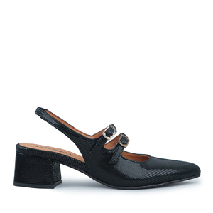 Layal Metallic Black - 38 (UK5)