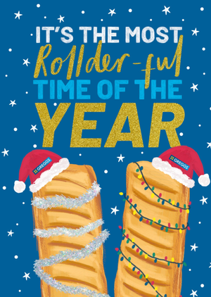 It’s The Most Rollder-Ful Time Of The Year Christmas Card