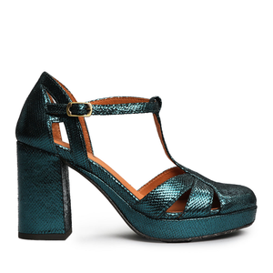 Venice Metallic Teal - 40 (UK7)