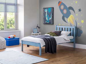 Land Of Beds Pebble Wooden Single Kids Bed