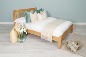 Trafalgar Solid Natural Oak Bed Frame - 5ft King Size - CLEARANCE