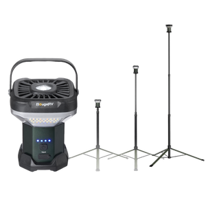 BougeRV CL03 Wide-Area Outdoor Telescoping Camping Light