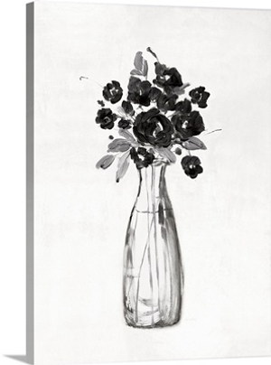 Black & White Sophisticated Floral II