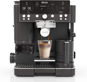 Ninja Luxe Cafe ES601UKBK, Bean to Cup Coffee Machine, Black
