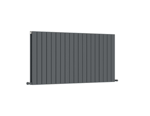 Aluminium Horizontal Anthracite Radiator - Choice of Sizes - GLO Casi Range - 600x1402mm