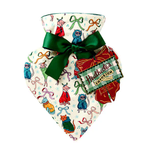 Heathcote & Ivory Emporium Heart Shaped Hot Water Bottle & Velvet Cover