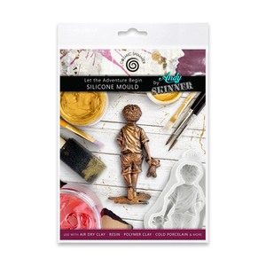 Cosmic Shimmer Let the Adventure Begin Silicone Mould by Andy Skinner