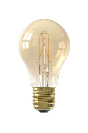 Calex Premium LED Lamp Warm - E27 - 470 Lm - Goud Finish