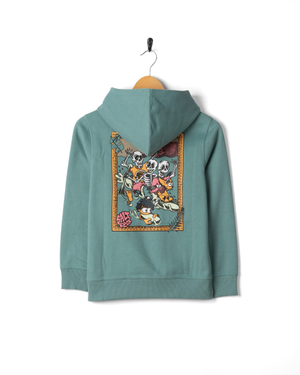Lush Waves Kids Pop Hood in Blue