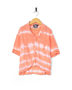 Maida Kids Short Sleeve Shirt in Orange