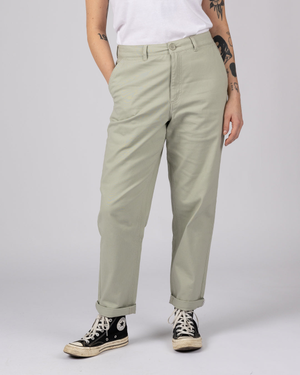 Mara Womens Chino in Light Green
