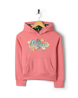 Trader Daze Kids Pop Hoodie in Pink