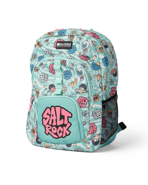 Lush Waves Backpack in Blue