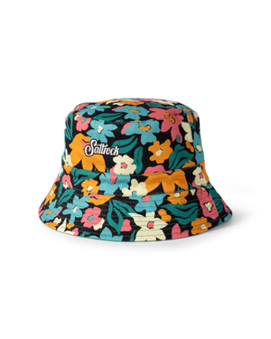 Holidaze Kids Floral Reversible Bucket Hat in Multi