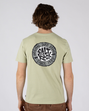 Original SR Mens Short Sleeve T-Shirt in Light Green