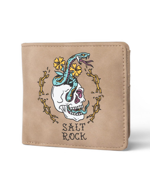 Yesterday's Youth Wallet in Beige