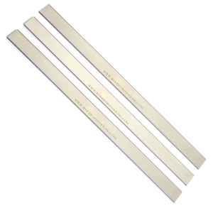 Axminster AH106PT2 Planer Blades 250mm T1 HSS Pack of 3 Knives Made in the UK by Xcalibur Tooling