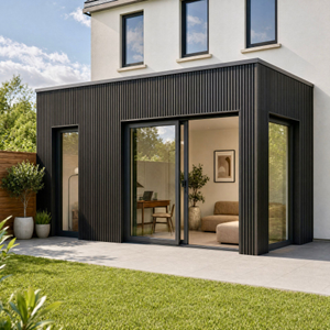 2.9M Composite Wall Cladding - Black