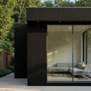 2.9M Composite Wall Cladding - Dark Brown