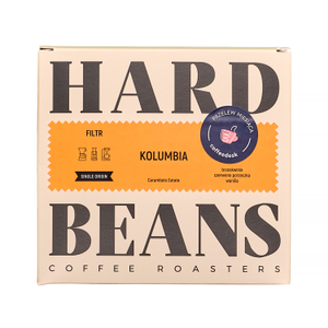 PRZELEW MIESIĄCA: Hard Beans - kawa ziarnista Kolumbia Carambolo Estate Dual Fermentation Washed Process Filter 250g