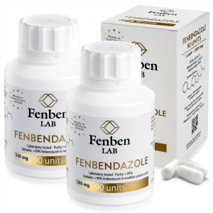 Fenbendazole Capsules 500mg - 180 Capsules