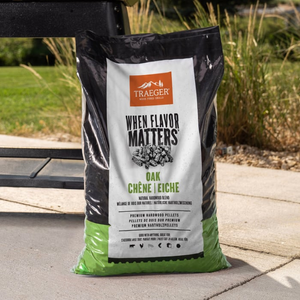 Traeger Oak Wood Pellets, 9kg Bag