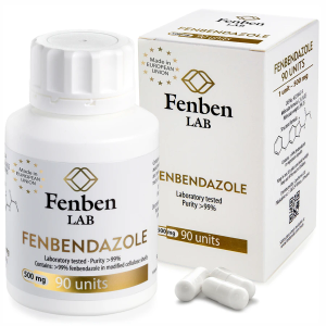 Fenbendazole Capsules 500mg - 90 Capsules
