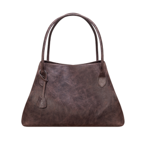 Oversized Leather Bag Ande Brown (one size)