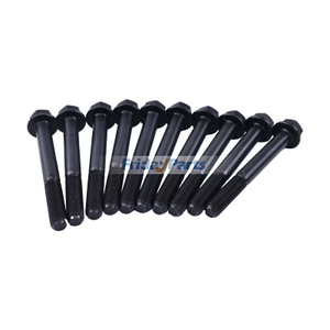 1 Set Cylinder Head Bolts for Kubota Engine D722 D782 D902 V1305 V1500  V1702 V1902 V2607 V3300 V3307 V3600 V3800