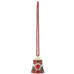 Versace - Ltd. Ed.I Love Baroque Holiday Porcelain Bell Ornament 7cm