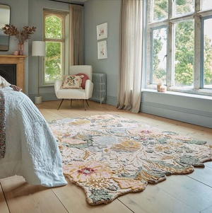 DAPHNE SHAPED FLORAL 120X170cm Rug