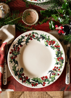 Seconds Holly Large Dinner Plate, 10.5 Inch