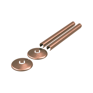 Milano - Antique Copper Clip On Radiator Pipe Covers