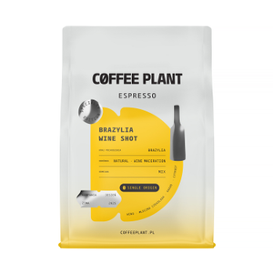 COFFEE PLANT - kawa ziarnista Brazylia Wine Shot Wine Maceration Espresso 250 g