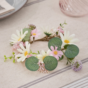 Daisy Dreams Wreath Candle Ring