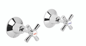 Easy Clean Wall Top Assemblies J/V Chrome LF [281292]