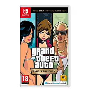 JOGO NINTENDO SWITCH GRAND THEFT AUTO TRIOLOGY DEFINITIVE EDITION CODE IN BOX