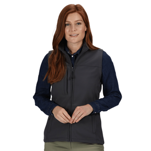 Regatta Professional Womens Flux Softshell Gilet - 12 / Seal Grey