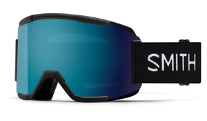Smith Squad Ski Goggles - Black, Smith Snow ChromaPop Sun Blue Mirror