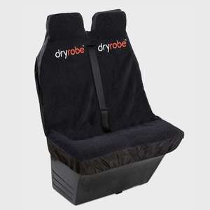 dryrobe V3 Car Seat Cover - Double / Black/Black