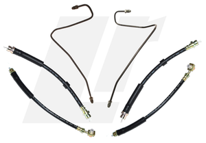 LRC10961 - Rear Brake Pipe & Hose Kit - Land Rover Discovery 3 and 4