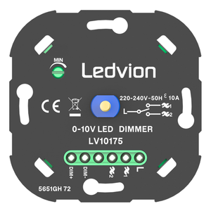 LED Dimmer 0–10V – Kompakter Einbau – 230–240V AC – Wechselschaltung – 3 Jahre Garantie
