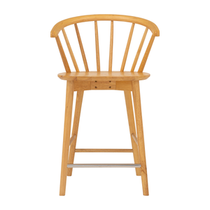 Caley Counter Oak Chair Pair BULKY