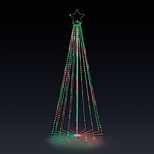 8-Foot-Tall Choreographed Light Show Tree