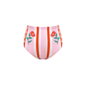 Jungle Rose Reversible Bikini Bottom (XXL)