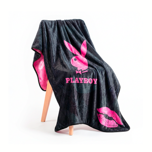 Playboy Double Sided Throw Blanket