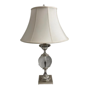 Restoration Hardware Crystal Ball Table Lamp
