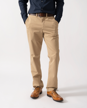 GANT Mens Regular Fit Classic Chinos - 248 Dark Khaki