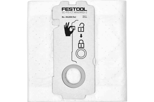 Festool Self Clean Filter Bag for Mini-I, Midi-I, CT 15 - 5 per Pack - 204308